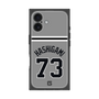 プレミアムスクエアケース［ 読売ジャイアンツ - #73 HASHIGAMI - ビジター ］