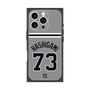プレミアムスクエアケース［ 読売ジャイアンツ - #73 HASHIGAMI - ビジター ］