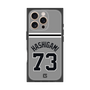 プレミアムスクエアケース［ 読売ジャイアンツ - #73 HASHIGAMI - ビジター ］