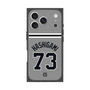 プレミアムスクエアケース［ 読売ジャイアンツ - #73 HASHIGAMI - ビジター ］