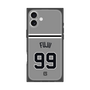 プレミアムスクエアケース［ 読売ジャイアンツ - #99 FUJII - ビジター ］