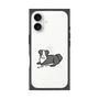 プレミアムスクエアケース［ オリジナル - CASEPLAYイヌ - border collie ］
