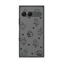 プレミアムスクエアケース［ オリジナル - CASEPLAYネコ総柄 - black ］