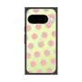 プレミアムスクエアケース［ オリジナル - 推し色水玉 - ピンク ］