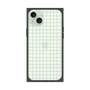 プレミアムスクエアケース［ オリジナル - 推し色チェック - グリーン ］