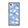 プレミアムスクエアケース［ しろたん - 泳ぎ柄 ］