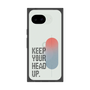 プレミアムスクエアケース［ オリジナル - ドットオーバーレイ - KEEP YOUR HEAD UP/A ］