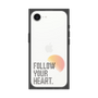プレミアムスクエアケース［ オリジナル - ドットオーバーレイ - FOLLOW YOUR HEART/A ］