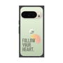 プレミアムスクエアケース［ オリジナル - ドットオーバーレイ - FOLLOW YOUR HEART/A ］