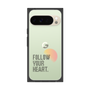 プレミアムスクエアケース［ オリジナル - ドットオーバーレイ - FOLLOW YOUR HEART/A ］