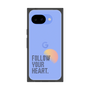 プレミアムスクエアケース［ オリジナル - ドットオーバーレイ - FOLLOW YOUR HEART/A ］