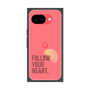 プレミアムスクエアケース［ オリジナル - ドットオーバーレイ - FOLLOW YOUR HEART/A ］