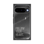 プレミアムスクエアケース［ オリジナル - ドットオーバーレイ - FOLLOW YOUR HEART/B ］