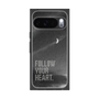 プレミアムスクエアケース［ オリジナル - ドットオーバーレイ - FOLLOW YOUR HEART/B ］