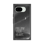 プレミアムスクエアケース［ オリジナル - ドットオーバーレイ - FOLLOW YOUR HEART/B ］