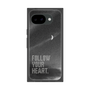 プレミアムスクエアケース［ オリジナル - ドットオーバーレイ - FOLLOW YOUR HEART/B ］