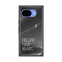 プレミアムスクエアケース［ オリジナル - ドットオーバーレイ - FOLLOW YOUR HEART/B ］