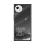 プレミアムスクエアケース［ オリジナル - ドットオーバーレイ - FOLLOW YOUR HEART/B ］