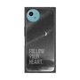 プレミアムスクエアケース［ オリジナル - ドットオーバーレイ - FOLLOW YOUR HEART/B ］