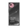 プレミアムスクエアケース［ オリジナル - ドットオーバーレイ - FOLLOW YOUR HEART/B ］