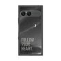 プレミアムスクエアケース［ オリジナル - ドットオーバーレイ - FOLLOW YOUR HEART/B ］