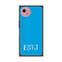 プレミアムスクエアケース［ オリジナル - ESTJ 幹部 - アルファベット - ブルー ］