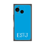 プレミアムスクエアケース［ オリジナル - ESTJ 幹部 - アルファベット - ブルー ］