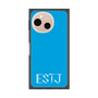 プレミアムスクエアケース［ オリジナル - ESTJ 幹部 - アルファベット - ブルー ］