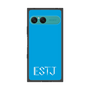 プレミアムスクエアケース［ オリジナル - ESTJ 幹部 - アルファベット - ブルー ］
