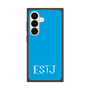 プレミアムスクエアケース［ オリジナル - ESTJ 幹部 - アルファベット - ブルー ］