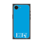 プレミアムスクエアケース［ オリジナル - ESFJ 領事 - アルファベット - ブルー ］