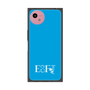 プレミアムスクエアケース［ オリジナル - ESFJ 領事 - アルファベット - ブルー ］