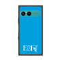 プレミアムスクエアケース［ オリジナル - ESFJ 領事 - アルファベット - ブルー ］