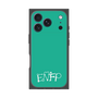 プレミアムスクエアケース［ オリジナル - ENFP 運動家 - アルファベット - グリーン ］