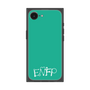 プレミアムスクエアケース［ オリジナル - ENFP 運動家 - アルファベット - グリーン ］