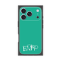 プレミアムスクエアケース［ オリジナル - ENFP 運動家 - アルファベット - グリーン ］