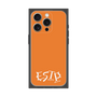 プレミアムスクエアケース［ オリジナル - ESTP 起業家 - アルファベット - オレンジ ］