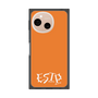 プレミアムスクエアケース［ オリジナル - ESTP 起業家 - アルファベット - オレンジ ］