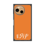 プレミアムスクエアケース［ オリジナル - ESFP エンターテイナー - アルファベット - オレンジ ］