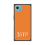 プレミアムスクエアケース［ オリジナル - ISTP 巨匠 - アルファベット - オレンジ ］