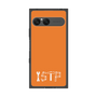 プレミアムスクエアケース［ オリジナル - ISTP 巨匠 - アルファベット - オレンジ ］
