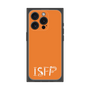 プレミアムスクエアケース［ オリジナル - ISFP 冒険家 - アルファベット - オレンジ ］