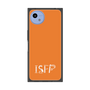 プレミアムスクエアケース［ オリジナル - ISFP 冒険家 - アルファベット - オレンジ ］