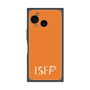プレミアムスクエアケース［ オリジナル - ISFP 冒険家 - アルファベット - オレンジ ］