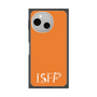 プレミアムスクエアケース［ オリジナル - ISFP 冒険家 - アルファベット - オレンジ ］