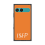 プレミアムスクエアケース［ オリジナル - ISFP 冒険家 - アルファベット - オレンジ ］