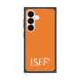 プレミアムスクエアケース［ オリジナル - ISFP 冒険家 - アルファベット - オレンジ ］