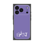 プレミアムスクエアケース［ オリジナル - ENTJ 指揮官 - アルファベット - パープル ］