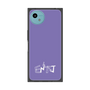 プレミアムスクエアケース［ オリジナル - ENTJ 指揮官 - アルファベット - パープル ］