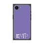 プレミアムスクエアケース［ オリジナル - ENTP 討論者 - アルファベット - パープル ］